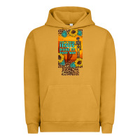 Pigment Peanut Butter don't jesus done it that way western skeleton  12 oz can cooler  (slim Urban Hoodie - Artiststas