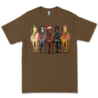 Cacao horses with christmas Premium Tee - MaliasSmallBusiness