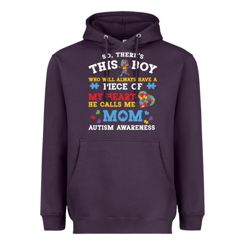 Lil Autism Mom Heavyweight Hoodie by CowhideDigitalArt | Teevron