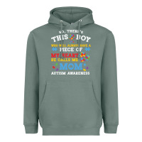 Sage LIL Autism Mom Heavyweight Hoodie - CowhideDigitalArt