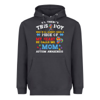 Smoke LIL Autism Mom Heavyweight Hoodie - CowhideDigitalArt
