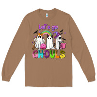Toasted Coconut Let's go ghouls Long Sleeve Tee - NancyCooperArtShop
