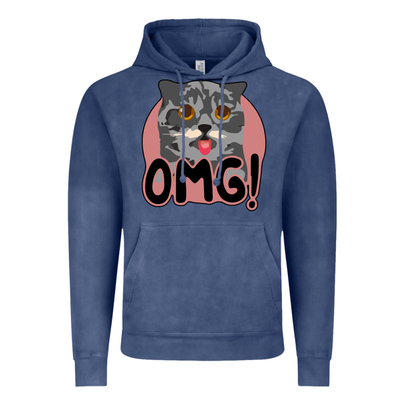Omg Cat Vintage Hoodie by Bettercallsaul | Teevron