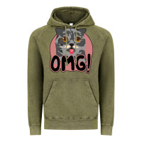 Vintage Olive omg cat Vintage Hoodie - Bettercallsaul