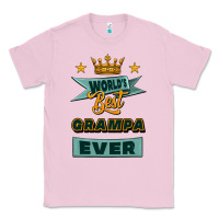 Bubblegum Pink world's best grampa ever Classic Tee - Jasminsmagicworld