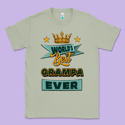 World's Best Grampa Ever Classic Tee Designed By Jasminsmagicworld