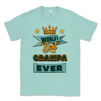 Seafoam world's best grampa ever Classic Tee - Jasminsmagicworld