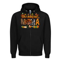Black thankful mama and turkey bbs Zipper Hoodie - BundleAndBundleShop