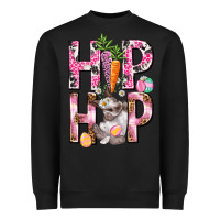 Black Hip hop Easter Girl Easter Day Heavyweight Sweatshirt - HowdyJamesFarm