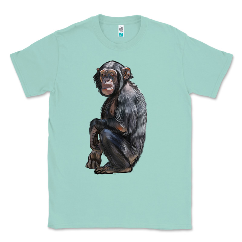 Chimpanzee Illustrations Classic Tee by LillyAllenDesigns | Teevron