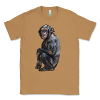Toasted Coconut Chimpanzee Illustrations Classic Tee - LillyAllenDesigns