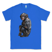 True Royal Chimpanzee Illustrations Classic Tee - LillyAllenDesigns