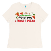 Bone i cant make everyone happy i an not a pizza Ladies Tee - MaliasSmallBusiness