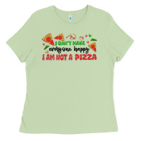 Matcha i cant make everyone happy i an not a pizza Ladies Tee - MaliasSmallBusiness