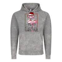 Cloud Rock Merry Flock Christmas Flamingo Christmas Vintage Hoodie - Bettercallsaul