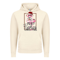 Vintage Artic Merry Flock Christmas Flamingo Christmas Vintage Hoodie - Bettercallsaul