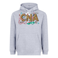 Heather Grey Western Certified Nursing Assistant Heavyweight Hoodie - LillyAllenDesigns