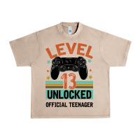 French Oak Level 13 Unlocked Official Teenager 13th Birthday Urban Heavy Tee - Bettercallsaul