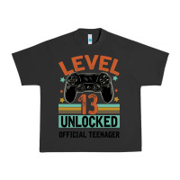 Pigment Black Level 13 Unlocked Official Teenager 13th Birthday Urban Heavy Tee - Bettercallsaul