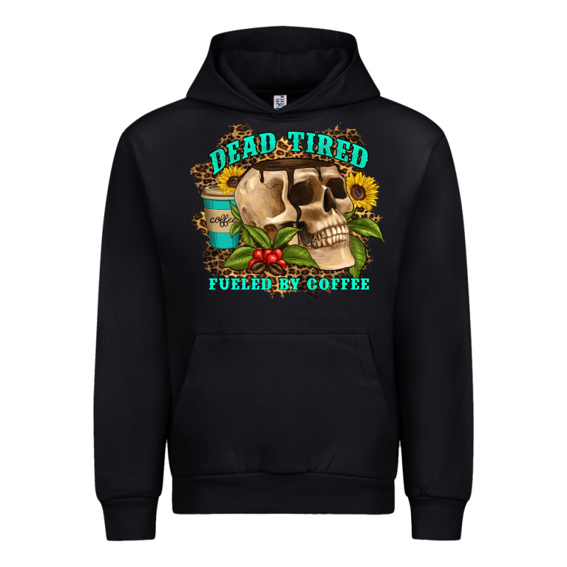 Dead Tired Fueled By Coffee Urban Hoodie by Artiststas | Teevron