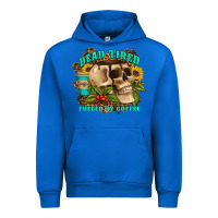 Cobalt dead tired fueled by coffee Urban Hoodie - Artiststas