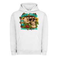 Pigment Lunar Rock dead tired fueled by coffee Urban Hoodie - Artiststas