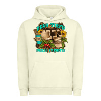 Pigment Pistachio dead tired fueled by coffee Urban Hoodie - Artiststas