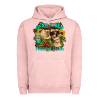 Pigment Salmon dead tired fueled by coffee Urban Hoodie - Artiststas