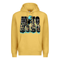 Antique Gold Moto mama Mother's Day Premium Hoodie - FaDigitalArtStudio