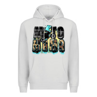 Dove Grey Moto mama Mother's Day Premium Hoodie - FaDigitalArtStudio