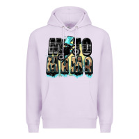 Lilac Moto mama Mother's Day Premium Hoodie - FaDigitalArtStudio
