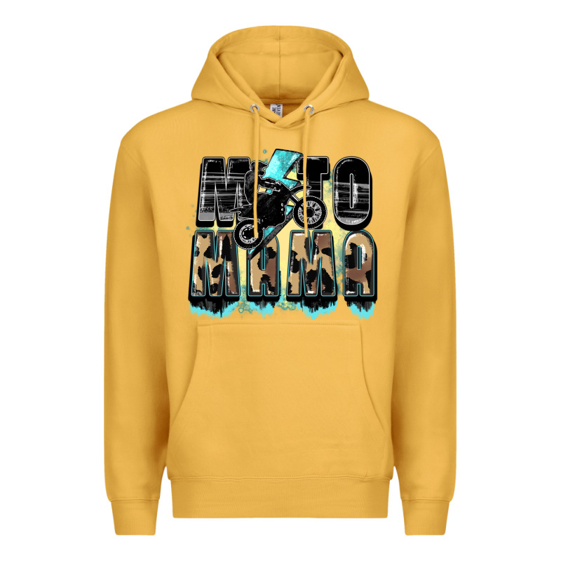 Moto Mama Mother's Day Premium Hoodie by FaDigitalArtStudio | Teevron
