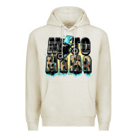 Oatmeal Heather Moto mama Mother's Day Premium Hoodie - FaDigitalArtStudio