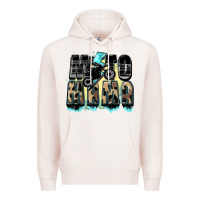 Pale Pink Moto mama Mother's Day Premium Hoodie - FaDigitalArtStudio