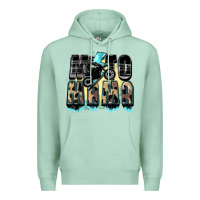Seafoam Moto mama Mother's Day Premium Hoodie - FaDigitalArtStudio