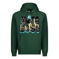 Sports Green Moto mama Mother's Day Premium Hoodie - FaDigitalArtStudio
