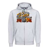 Race Mom Mother's Day Zipper Hoodie | Teevron