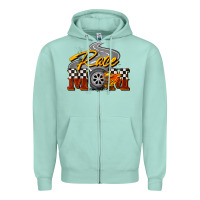 Seafoam Race mom Mother's Day Zipper Hoodie - FaDigitalArtStudio