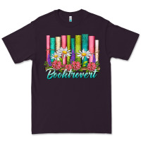 Plum booktrovert Premium Tee - NancyCooperArtShop
