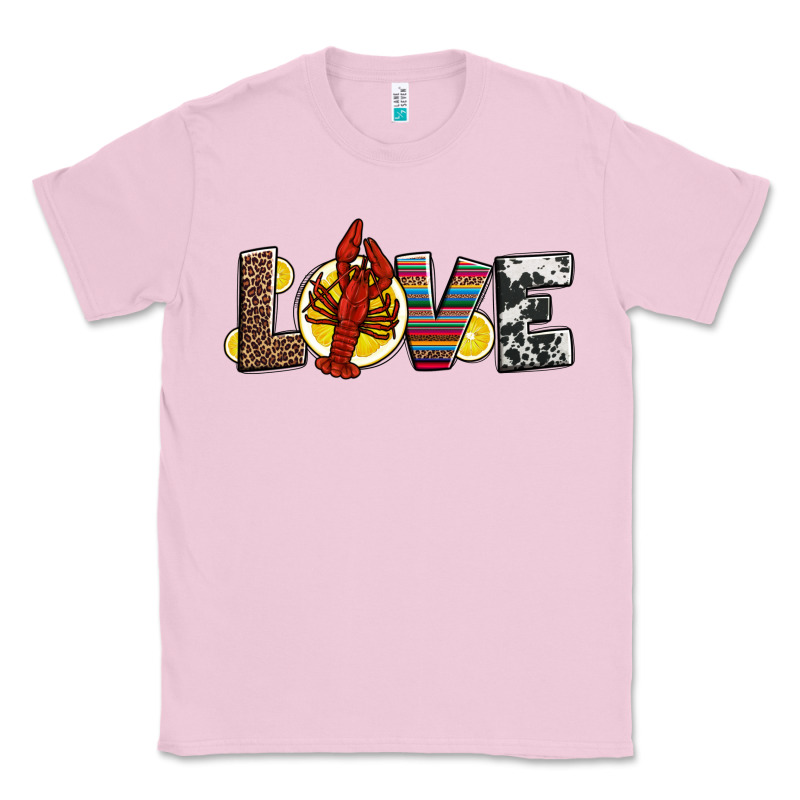 Love Crawfish Western Mardi Gras Classic Tee by Jasminsmagicworld | Teevron