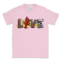 Bubblegum Pink love crawfish western mardi gras Classic Tee - Jasminsmagicworld