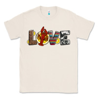 Natural love crawfish western mardi gras Classic Tee - Jasminsmagicworld