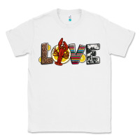 White love crawfish western mardi gras Classic Tee - Jasminsmagicworld
