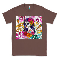 Chestnut sugar skull girl Classic Tee - RanaPortraitStore