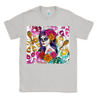 Moon Dust sugar skull girl Classic Tee - RanaPortraitStore