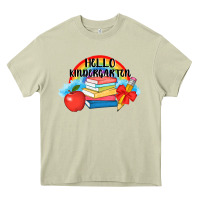 Mossy back to school hello kindergarten 3200x2400 Heavy Core Tee - AdoDesignShop