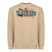 Mushroom teacher mom Heavyweight Sweatshirt - CowGirlArtShop