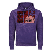 Cloud Purple surf, sleep, eat Vintage Hoodie - Bettercallsaul