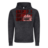 Vintage Black surf, sleep, eat Vintage Hoodie - Bettercallsaul