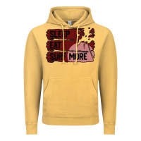 Vintage Mustard surf, sleep, eat Vintage Hoodie - Bettercallsaul